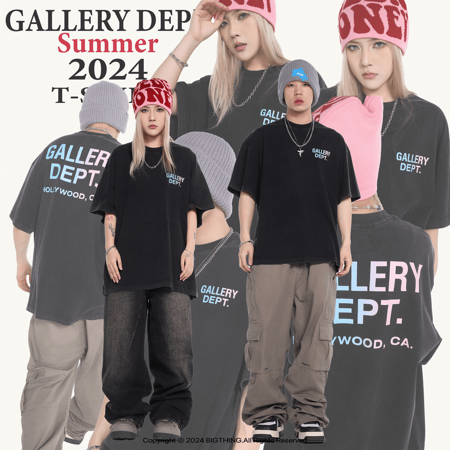 GALLERY DEPT New T-shirt  D49