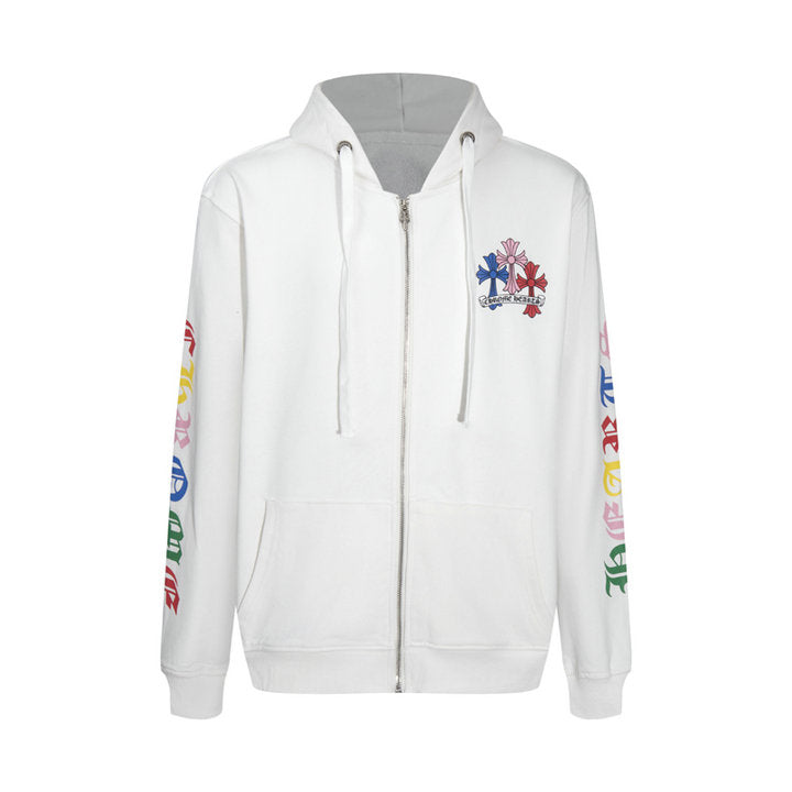 Chrome Hearts Zip Up Hoodie K5010