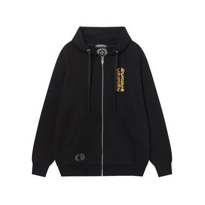 CH-Chrome Hearts Zip Up Hoodie 9823