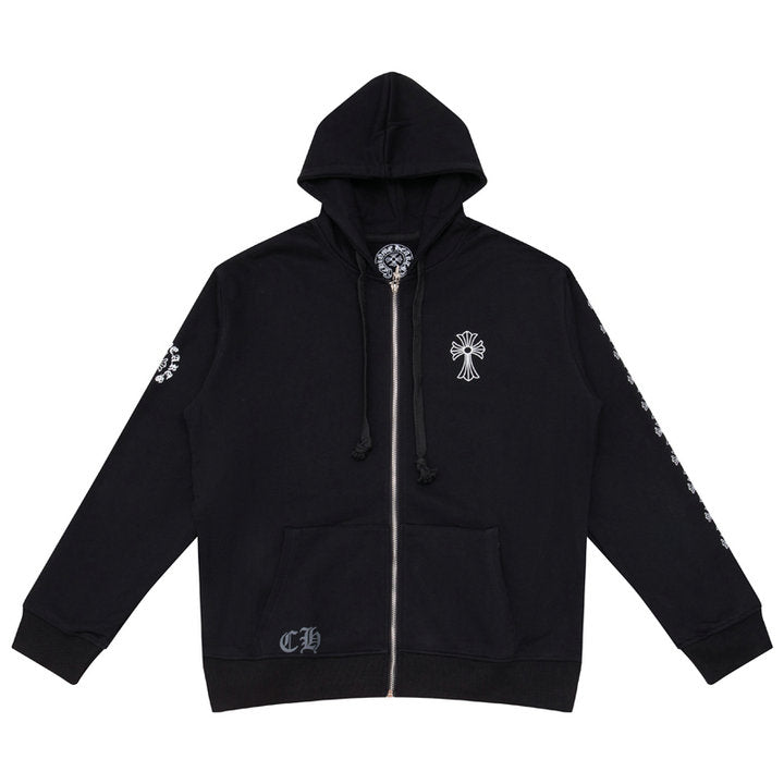 Chrome Hearts Zip Up Hoodie K5007