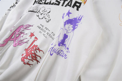 Hellstar Studios 2024 New Hoodie white