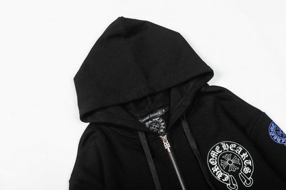 Chrome Hearts Zip Up Hoodie K5011