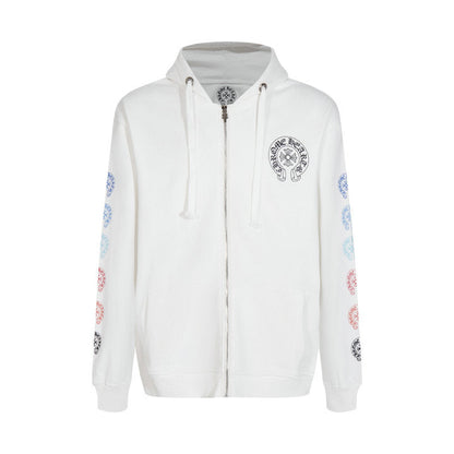 Chrome Hearts Zip Up Hoodie K5011