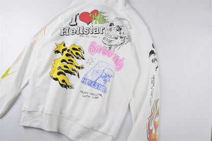 Hellstar Studios 2024 New Hoodie white