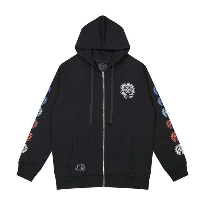 Chrome Hearts Zip Up Hoodie K5011