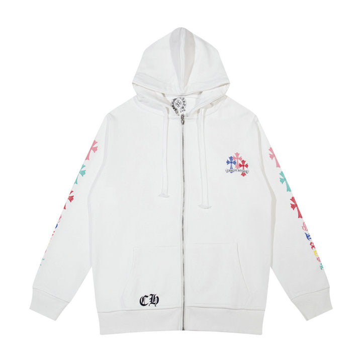 Chrome Hearts Zip Up Hoodie K5015