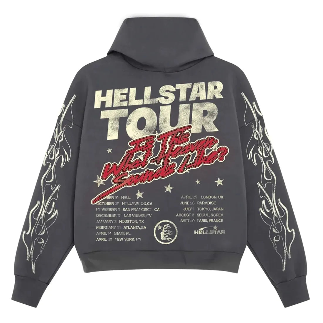 Hellstar Studios Records Hoodie Black