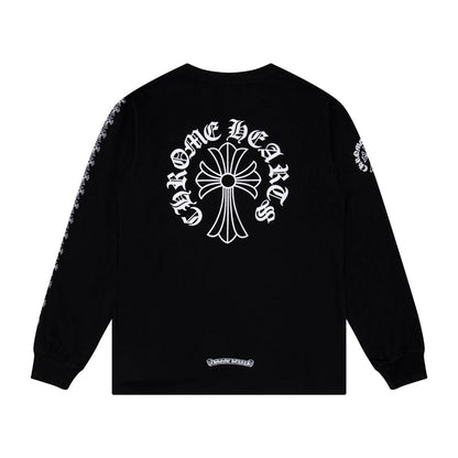 Chrome Hearts Men's Long-Sleeve T-shirt Sweatshirt K9010