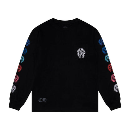 Chrome Hearts Men's Long-Sleeve T-shirt Sweatshirt K8009