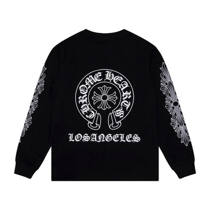 Chrome Hearts Men's Long-Sleeve T-shirt Sweatshirt K8008