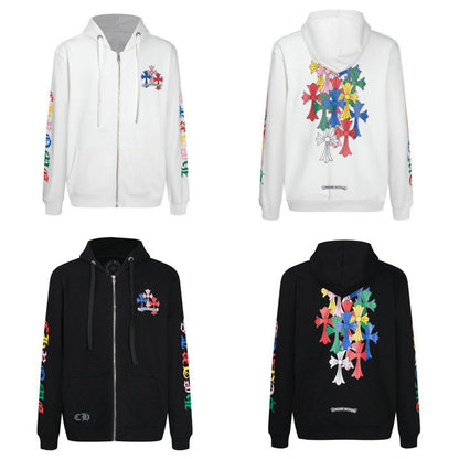 Chrome Hearts Zip Up Hoodie K5010