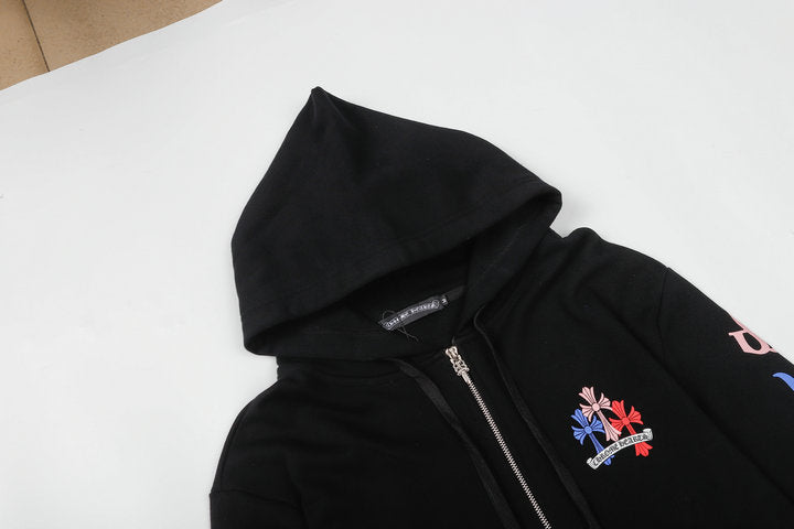 Chrome Hearts Zip Up Hoodie M8508